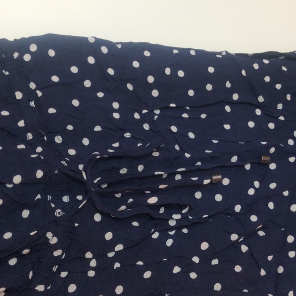 Polka Dot blue Garage Mini Dress - Picture 3 of 5